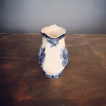 Vintage Palissy Blue and White Jug - Image 5