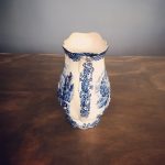 Vintage Palissy Blue and White Jug - Image 4