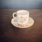 Royal Crown Derby Posie Coffee Cup and Saucer - Image 3