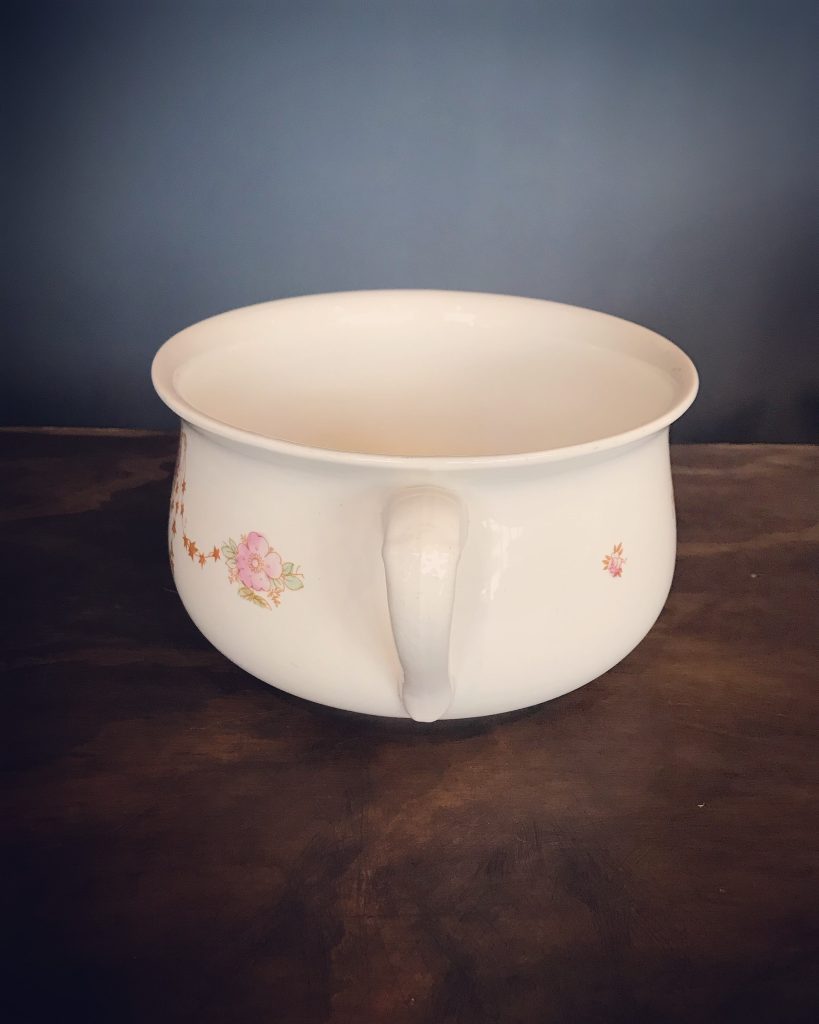 Vintage Chamber Pot Maggie Rose