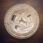 Mid-Century Homemaker Plate (10 inch diameter) - Image 2