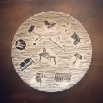 Mid-Century Homemaker Plate (10 inch diameter)