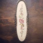 Vintage Embroidered Dressing Table Set - Image 10