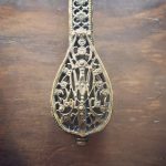 Vintage Embroidered Dressing Table Set - Image 5