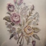 Vintage Embroidered Dressing Table Set - Image 4