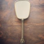 Vintage Embroidered Dressing Table Set - Image 3