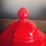 Retro Red Carlton Ware Teapot - Image 5
