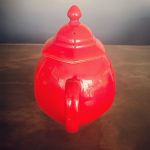 Retro Red Carlton Ware Teapot - Image 4