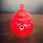 Retro Red Carlton Ware Teapot - Image 2