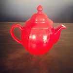 Retro Red Carlton Ware Teapot - Image 3