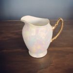 Vintage J. Rieber & Co. Pearlescent Milk Jug