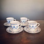 Seltmann Weiden Mid-Century Coffee Cups and Saucers